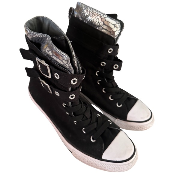 Rare Chuck Taylor Glendale Casual Sneaker Boot Size 5 youth - Picture 2 of 8